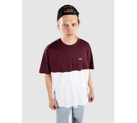 Vans Colorblock T-Shirt rouge XS
