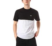 Vans Colorblock Tee T-Shirt, Multicolore (Ash Heather-Black RP5), Small Homme