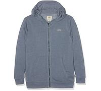 vans Core Basic Zip Hoodie Iv, Sweat-Shirt À Capuche garçon, Bleu (Blue Mirage Heather Hkd), 140 (Taille Fabricant: Medium)