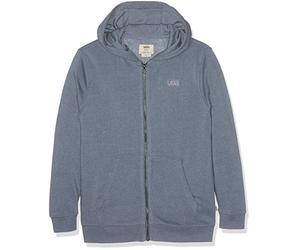 vans Core Basic Zip Hoodie Iv, Sweat-Shirt À Capuche garçon, Bleu (Blue Mirage Heather Hkd), 140 (Taille Fabricant: Medium)