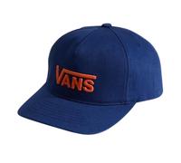 Vans Drop V Logo Snapback, Indigo Profond, Taille Unique, Indigo foncé, Taille Unique