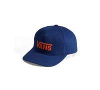 Vans Drop V Logo Snapback, Indigo Profond, Taille Unique, Indigo foncé, Taille Unique