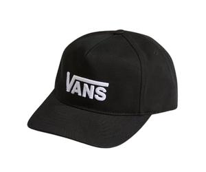Vans Drop V Logo Snapback, Noir, Taille Unique, Noir, Taille Unique