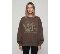Vans Earthbound Os Crew Coal Brown Taille: S | Pulls Outlet | Femme | Marron