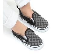 Vans Enfants Lifestyle Classic FTW Sneaker Td Slip-On V (Checkerboard) Blk/Pewter 20
