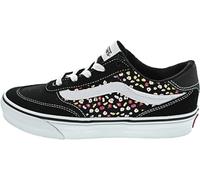 Vans Femme Brooklyn Ls Basket, Suede/Canvas Black Floral, 37 EU