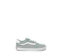 Vans Femme Brooklyn Ls Basket, Suede/Canvas Iceberg Green, 40 EU