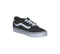 Vans Femmes Brooklyn Ls Baskets Mi-Hautes Textile VN000D7UBZW Noir/Blanc