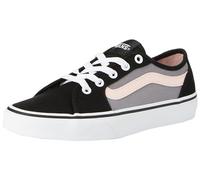 Vans Filmore Decon Baskets à Lacets pour Femme avec Semelle à Carreaux Rouge, Gris Pop Noir Rose, 37 EU