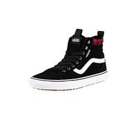 Vans Filmore Hi Vansguard Homme Basket, Suede Black Red Plaid, 40.5 EU