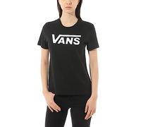 Vans Flying V Crew Tee, T-Shirt Femme, Noir (Black Blk), 36 (Taille Fabricant: Small)
