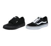 Vans Garçon Atwood Canvas Sneaker, Mixte Enfant Ward Suede/Canvas Basket, Suede C4r