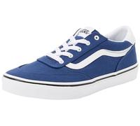 Vans Garçon Brooklyn Ls Basket, Bleu Marine véritable, 35 EU
