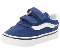 Vans Garçon Brooklyn Ls V Basket, Bleu Marine véritable, 36 EU