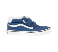 Vans Garçon Brooklyn Mid V Basket, Bleu Marine véritable, 32 EU