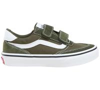 Vans Garçon Unisex Kinder Brooklyn Basket, Leaf White, 30 EU