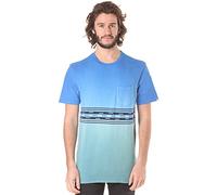 Vans Hazed - T-Shirt Manches Courtes - Manches Courtes - Homme - Multicolore (French Blue/Canton) - X-Large (Taille Fabricant: X-Large)
