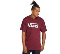 Vans Herren Classic T - Shirt, Rot (Burgundy/white), X-Large