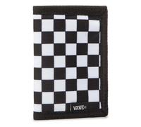 Vans Portefeuille tri-volets Slipped pour homme motif damier noir-blanc Taille unique
