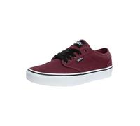 Vans Homme Atwood Canvas Sneaker, Bordeaux Oxblood Blanc, 38.5 EU