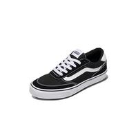 Vans Homme Brooklyn Ls Basket, SUEDE/CANVAS Black/White, 45 EU