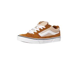 Vans Homme Caldrone Basket, Maille Daim Marron Doré, 44 EU
