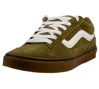 Vans Homme Caldrone Basket, Suede Gum Olive, 41 EU