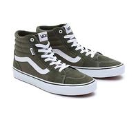 Vans Homme Filmore Hi Basket, Suede/Canvas Grape Leaf/White, 49 EU