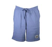Vans, Homme, Shorts, Bleu, Taille: M Pantalon en Coton Bleu avec Logo en Polaire