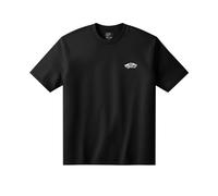 Vans Homme T-Shirt À Double Standard avec Logo Au Dos, Black/White, L