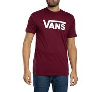 Vans Homme T-Shirt À Logo Classique, Burgundy/White