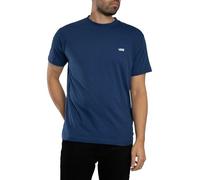 Vans Homme T-Shirt À Logo Poitrine Gauche, Deep Indigo, S