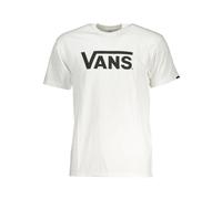 Vans, Homme, Tops, Blanc, Taille: 2XL T-shirt Homme en Coton Blanc Classique