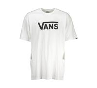 Vans, Homme, Tops, Blanc, Taille: XS T-Shirt Col Rond Logo Iconique