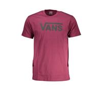Vans, Homme, Tops, Violet, Taille: XS T-shirt en Coton Violet avec Logo
