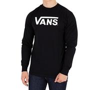 Vans Homme Vans Classic Ls T shirt, Noir (Black/White), M EU