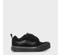 Vans Kids' Knu Skool Black/Castlerock Canvas Low Trainers Blck/Castlerk C11.5 (30) Unisex