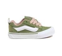 Vans Kids' Knu Skool Retro Sport Green/Marshma Canvas Trainers Vert Loden 2.5 (35) Unisex
