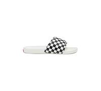 Vans La Costa Slide-On, motif damier, noir/guimauve