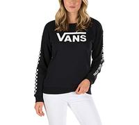 vans Low Rider Crew Sweat-Shirt, Noir (Black Blk), Large Femme