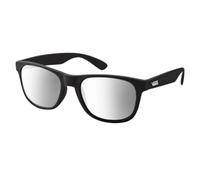 Vans Lunettes de soleil Uni Spicoli – Noir mat, miroir argenté – Taille unique