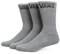 Vans M CLASSIC CREW (9 5- HEATHER GREY - Chaussettes montantes - Homme - Gris (Heather Grey) - Taille unique (Taille fabricant: One Size)