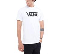 Vans - M Classic White/Black - T-Shirt - Homme - Multicolore (White/Black) - Medium