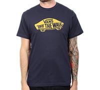 Vans - M VANS OTW BLACK IRIS/MINE - T-shirt - Homme - Multicolore (Black Iris/Mineral Yellow) - Medium