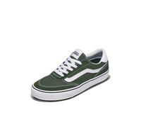 Vans Men's Brooklyn Canvas Trainers, Block Grape Leaf, Dried Kelp, 39 EU