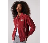 Vans Milliken Varsity Jacket pour S Rouge