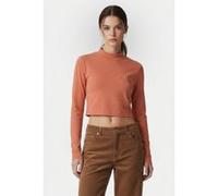 Vans Mini Mock Neck Ls Program Autumn Leaf Taille: XL | Manches longues Outlet | Femme