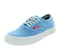 Vans Mixte Adulte U Authentic Slim Baskets Basses, Bleu-Blu (Blau ((Rope Lace) Mal), 40