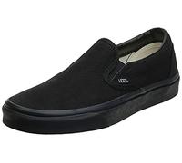 Vans Mixte Adulte U Classic Slip-on Baskets Basses, Noir ((Perf Leather) Black/b, 42.5 EU