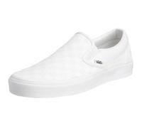 Vans Mixte Classic Slip-on Baskets Basses, Blanc (Checkerboard/True White/True White), 44 EU